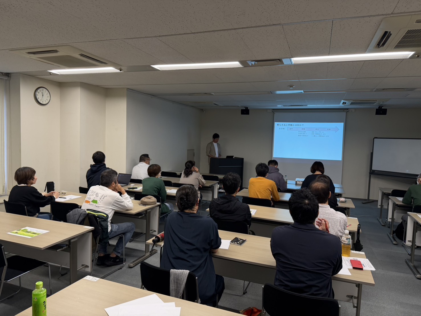 名古屋会場で行われているセミナーの様子